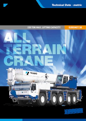 ऑल-टेरेन क्रेन Tadano ATF 220G-5