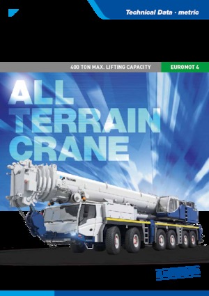ऑल-टेरेन क्रेन Tadano ATF 400G-6