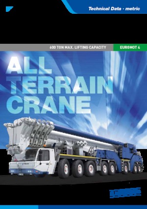 ऑल-टेरेन क्रेन Tadano ATF600G-8