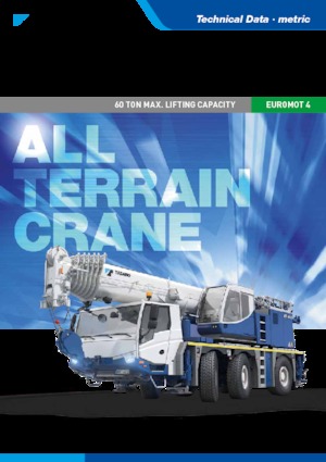 ऑल-टेरेन क्रेन Tadano ATF 60G-3