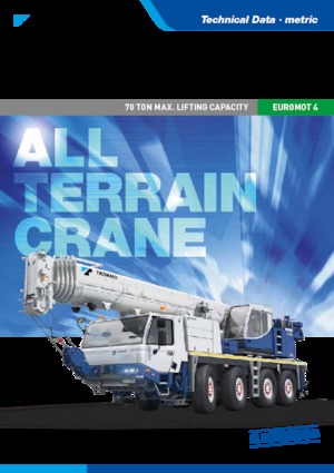 ऑल-टेरेन क्रेन Tadano ATF 70G-4 