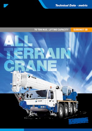 ऑल-टेरेन क्रेन Tadano ATF 70G-4