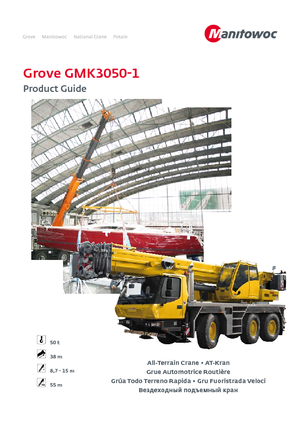 ऑल-टेरेन क्रेन Grove GMK3050-1 