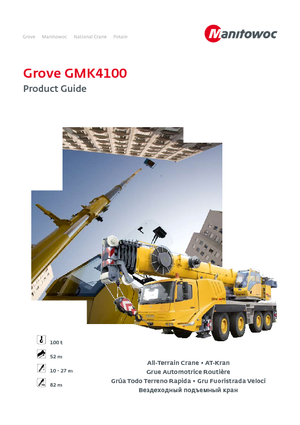 ऑल-टेरेन क्रेन Grove GMK4100 