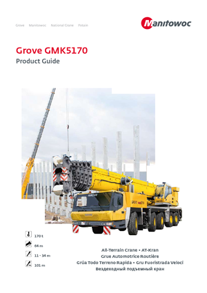 ऑल-टेरेन क्रेन Grove GMK5170-1