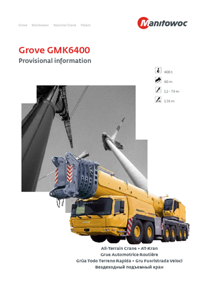 ऑल-टेरेन क्रेन Grove GMK 6400 (12x8x12)