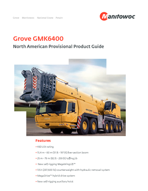 ऑल-टेरेन क्रेन Grove GMK 6400 (12x8x12)