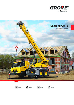 ऑल-टेरेन क्रेन Grove GMK3050-3