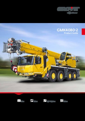 ऑल-टेरेन क्रेन Grove GMK4080-2 