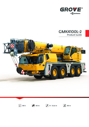 ऑल-टेरेन क्रेन Grove GMK4100L-2
