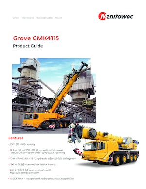 ऑल-टेरेन क्रेन Grove GMK4115