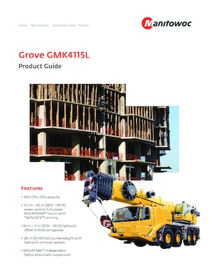 ऑल-टेरेन क्रेन Grove GMK4115L