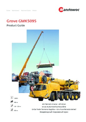 ऑल-टेरेन क्रेन Grove GMK5095 