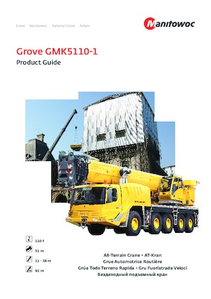 ऑल-टेरेन क्रेन Grove GMK5110-1
