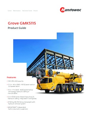 ऑल-टेरेन क्रेन Grove GMK5115