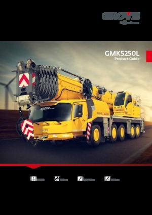 ऑल-टेरेन क्रेन Grove GMK5250L-1