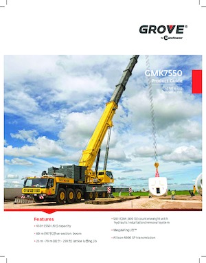 ऑल-टेरेन क्रेन Grove GMK7550