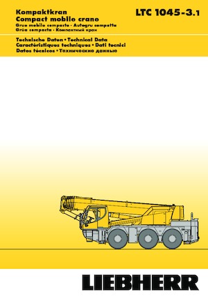 ऑल-टेरेन क्रेन Liebherr LTC 1045-3.1 (6x6x6)