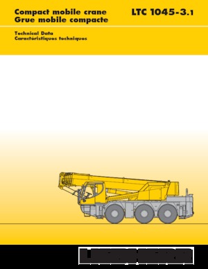 ऑल-टेरेन क्रेन Liebherr LTC 1045-3.1 (6x6x6)