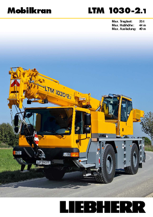 ऑल-टेरेन क्रेन Liebherr LTM 1030-2.1 