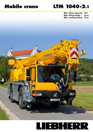 ऑल-टेरेन क्रेन Liebherr LTM 1040-2.1 