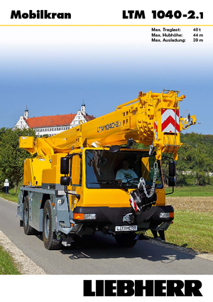ऑल-टेरेन क्रेन Liebherr LTM 1040-2.1 