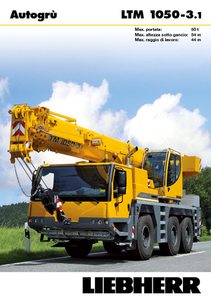 ऑल-टेरेन क्रेन Liebherr LTM 1050-3.1 
