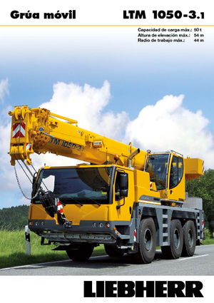 ऑल-टेरेन क्रेन Liebherr LTM 1050-3.1 