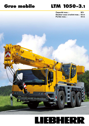 ऑल-टेरेन क्रेन Liebherr LTM 1050-3.1 