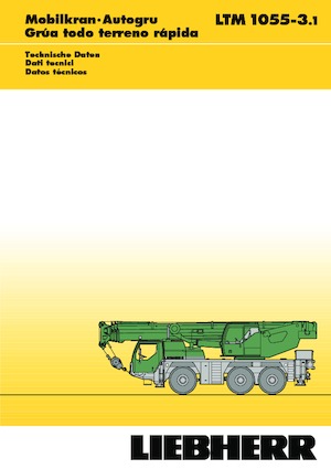 ऑल-टेरेन क्रेन Liebherr LTM 1055-3.1 (6x6x6)