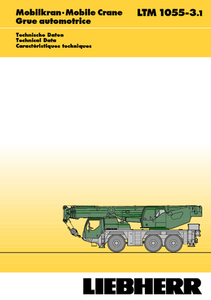 ऑल-टेरेन क्रेन Liebherr LTM 1055-3.1 (6x6x6)