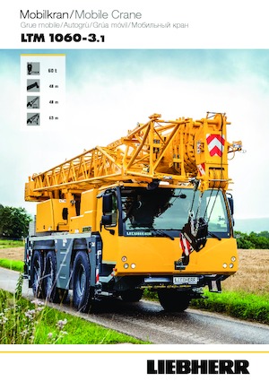 ऑल-टेरेन क्रेन Liebherr LTM 1060-3.1 