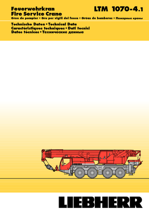 ऑल-टेरेन क्रेन Liebherr LTM 1070-4.1 (8x6x8)