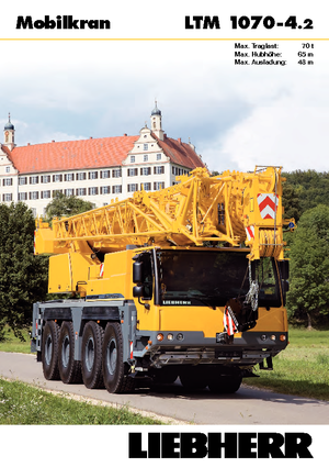 ऑल-टेरेन क्रेन Liebherr LTM 1070-4.2 