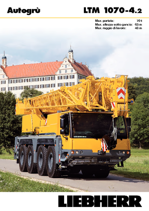 ऑल-टेरेन क्रेन Liebherr LTM 1070-4.2 