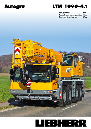 ऑल-टेरेन क्रेन Liebherr LTM 1090-4.1 (8x8x8)