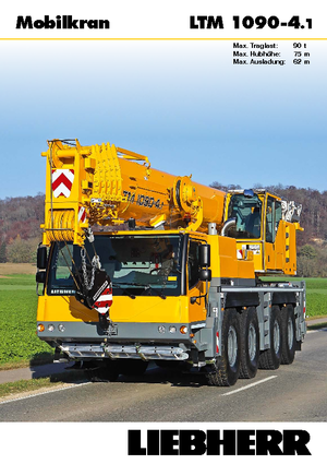 ऑल-टेरेन क्रेन Liebherr LTM 1090-4.1 (8x6x8)