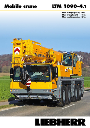 ऑल-टेरेन क्रेन Liebherr LTM 1090-4.1 (8x6x8)