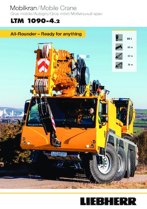 ऑल-टेरेन क्रेन Liebherr LTM 1090-4.2 