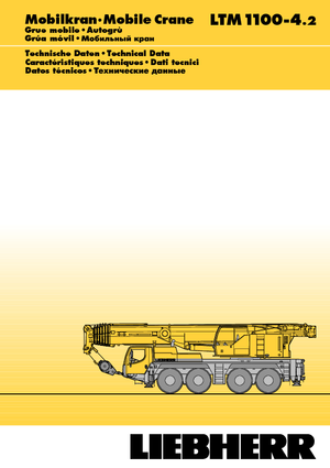 ऑल-टेरेन क्रेन Liebherr LTM 1100-4.2 
