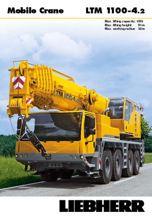 ऑल-टेरेन क्रेन Liebherr LTM 1100-4.2