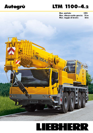 ऑल-टेरेन क्रेन Liebherr LTM 1100-4.2