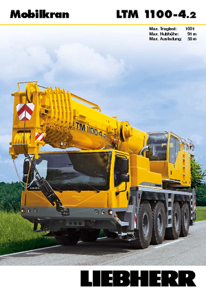 ऑल-टेरेन क्रेन Liebherr LTM 1100-4.2