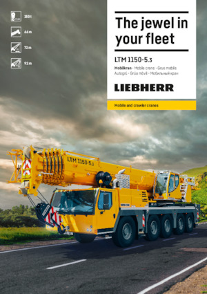 ऑल-टेरेन क्रेन Liebherr LTM 1150-5.3