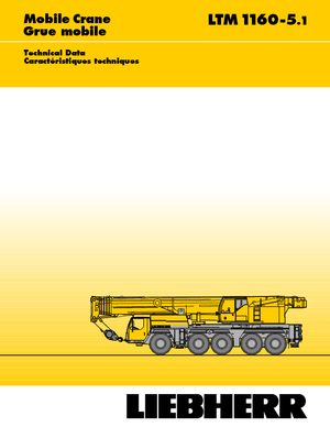 ऑल-टेरेन क्रेन Liebherr LTM 1160-5.1 (10x8x10)
