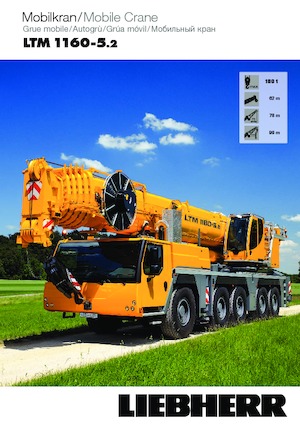 ऑल-टेरेन क्रेन Liebherr LTM 1160-5.2 