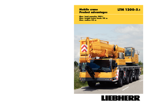 ऑल-टेरेन क्रेन Liebherr LTM 1200-5.1 