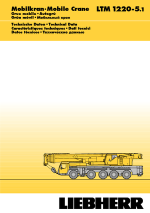 ऑल-टेरेन क्रेन Liebherr LTM 1220-5.1 (10x6x10)