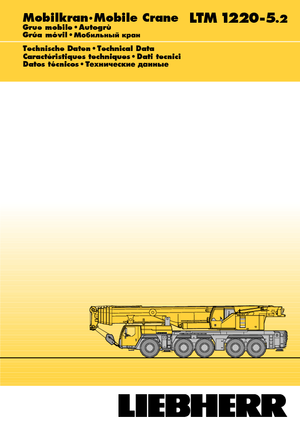 ऑल-टेरेन क्रेन Liebherr LTM 1220-5.2 (10x8x10)