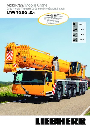 ऑल-टेरेन क्रेन Liebherr LTM 1250-5.1 